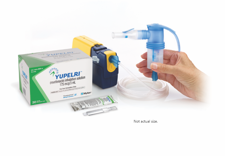 pack shot with nebulizer